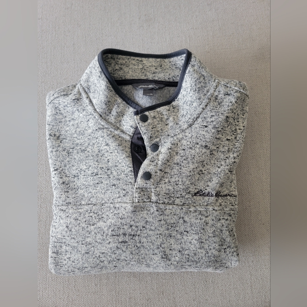 Eddie Bauer Gray Pullover Sweater